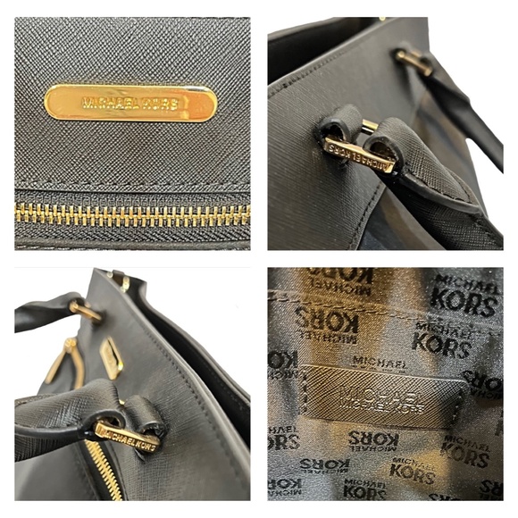 NWOT Michael Kors Black Colgate Large East/West Tote - Picture 9 of 15